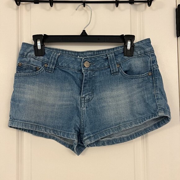 Denim Mini Shorts - Picture 1 of 2
